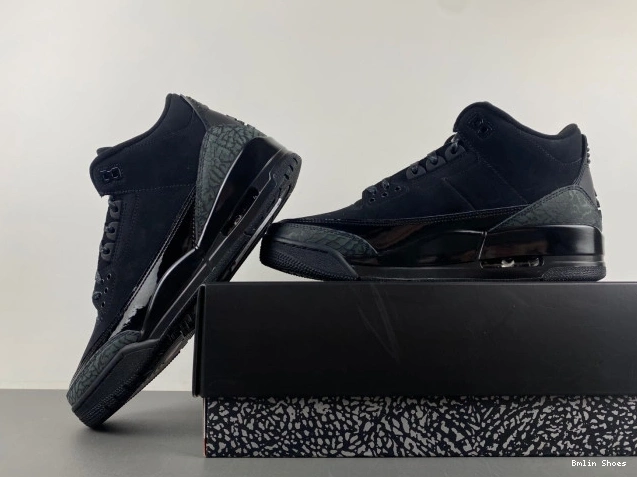Bmlin Shoes Jordan 3 Black Cat CT8532-001 Air 0824